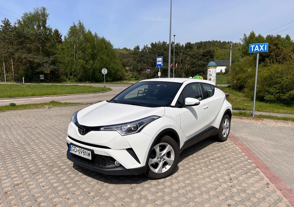 Toyota C-HR cena 69900 przebieg: 134576, rok produkcji 2017 z Reda małe 407